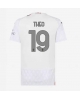 AC Milan Theo Hernandez #19 Bortatröja Kvinnor 2023-24 Kortärmad
