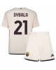AS Roma Paulo Dybala #21 Bortatröja Barn 2023-24 Kortärmad (+ Korta byxor)