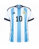 Argentina Lionel Messi #10 Hemmatröja Män VM 2022 Kortärmad
