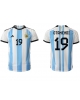 Argentina Nicolas Otamendi #19 Hemmatröja Män VM 2022 Kortärmad