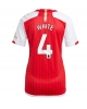 Arsenal Benjamin White #4 Hemmatröja Kvinnor 2023-24 Kortärmad