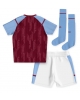 Aston Villa Hemmatröja Barn 2023-24 Kortärmad (+ Korta byxor)