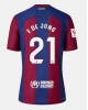 Barcelona Frenkie de Jong #21 Hemmatröja 2023-24 Kortärmad
