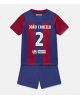Barcelona Joao Cancelo #2 Hemmatröja Barn 2023-24 Kortärmad (+ Korta byxor)