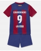 Barcelona Robert Lewandowski #9 Hemmatröja Barn 2023-24 Kortärmad (+ Korta byxor)