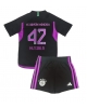 Bayern Munich Jamal Musiala #42 Bortatröja Barn 2023-24 Kortärmad (+ Korta byxor)