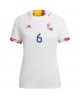 Belgien Axel Witsel #6 Bortatröja Kvinnor VM 2022 Kortärmad