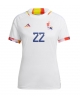 Belgien Charles De Ketelaere #22 Bortatröja Kvinnor VM 2022 Kortärmad