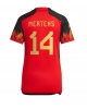 Belgien Dries Mertens #14 Hemmatröja Kvinnor VM 2022 Kortärmad