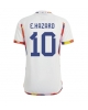 Belgien Eden Hazard #10 Bortatröja Män VM 2022 Kortärmad