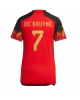 Belgien Kevin De Bruyne #7 Hemmatröja Kvinnor VM 2022 Kortärmad