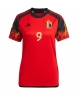 Belgien Romelu Lukaku #9 Hemmatröja Kvinnor VM 2022 Kortärmad
