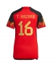 Belgien Thorgan Hazard #16 Hemmatröja Kvinnor VM 2022 Kortärmad