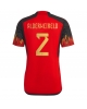 Belgien Toby Alderweireld #2 Hemmatröja Män VM 2022 Kortärmad