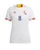 Belgien Youri Tielemans #8 Bortatröja Kvinnor VM 2022 Kortärmad