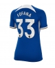 Chelsea Wesley Fofana #33 Hemmatröja Kvinnor 2023-24 Kortärmad
