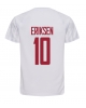 Danmark Christian Eriksen #10 Bortatröja Män VM 2022 Kortärmad