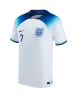 England Jack Grealish #7 Hemmatröja Män VM 2022 Kortärmad