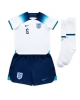 England John Stones #5 Hemmatröja Barn VM 2022 Kortärmad (+ Korta byxor)