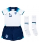 England Jude Bellingham #22 Hemmatröja Barn VM 2022 Kortärmad (+ Korta byxor)
