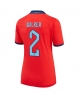 England Kyle Walker #2 Bortatröja Kvinnor VM 2022 Kortärmad