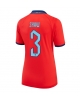 England Luke Shaw #3 Bortatröja Kvinnor VM 2022 Kortärmad