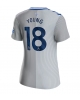 Everton Ashley Young #18 Tredje Tröja Kvinnor 2023-24 Kortärmad