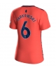 Everton James Tarkowski #6 Bortatröja Kvinnor 2023-24 Kortärmad