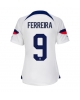 Förenta staterna Jesus Ferreira #9 Hemmatröja Kvinnor VM 2022 Kortärmad