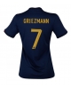 Frankrike Antoine Griezmann #7 Hemmatröja Kvinnor VM 2022 Kortärmad