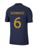 Frankrike Matteo Guendouzi #6 Hemmatröja Män VM 2022 Kortärmad