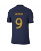 Frankrike Olivier Giroud #9 Hemmatröja Män VM 2022 Kortärmad