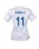 Frankrike Ousmane Dembele #11 Bortatröja Kvinnor VM 2022 Kortärmad
