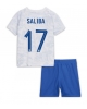 Frankrike William Saliba #17 Bortatröja Barn VM 2022 Kortärmad (+ Korta byxor)