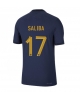 Frankrike William Saliba #17 Hemmatröja Män VM 2022 Kortärmad