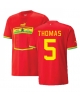 Ghana Thomas Partey #5 Bortatröja Män VM 2022 Kortärmad