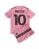 Inter Miami Lionel Messi #10 Hemmatröja Barn 2023-24 Kortärmad (+ Korta byxor)