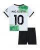 Liverpool Alexis Mac Allister #10 Bortatröja Barn 2023-24 Kortärmad (+ Korta byxor)