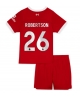 Liverpool Andrew Robertson #26 Hemmatröja Barn 2023-24 Kortärmad (+ Korta byxor)