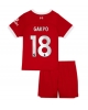 Liverpool Cody Gakpo #18 Hemmatröja Barn 2023-24 Kortärmad (+ Korta byxor)