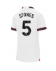 Manchester City John Stones #5 Bortatröja Kvinnor 2023-24 Kortärmad