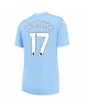 Manchester City Kevin De Bruyne #17 Hemmatröja Kvinnor 2023-24 Kortärmad