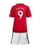 Manchester United Anthony Martial #9 Hemmatröja Barn 2023-24 Kortärmad (+ Korta byxor)