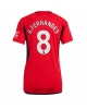 Manchester United Bruno Fernandes #8 Hemmatröja Kvinnor 2023-24 Kortärmad