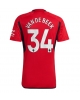 Manchester United Donny van de Beek #34 Hemmatröja 2023-24 Kortärmad