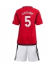 Manchester United Harry Maguire #5 Hemmatröja Barn 2023-24 Kortärmad (+ Korta byxor)
