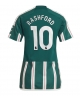 Manchester United Marcus Rashford #10 Bortatröja Kvinnor 2023-24 Kortärmad
