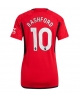 Manchester United Marcus Rashford #10 Hemmatröja Kvinnor 2023-24 Kortärmad