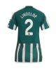 Manchester United Victor Lindelof #2 Bortatröja Kvinnor 2023-24 Kortärmad