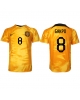 Nederländerna Cody Gakpo #8 Hemmatröja Män VM 2022 Kortärmad